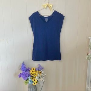 Downeast Wonder Tee in Navy